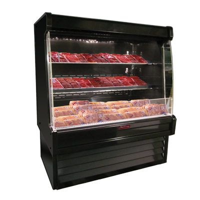 Howard McCray SC-OM35E-5L-B-LED 63"W Packaged Meats Open Merchandiser