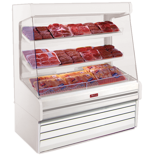 Howard McCray SC-OM30E-4L-LED 51"W Meat Open Merchandiser