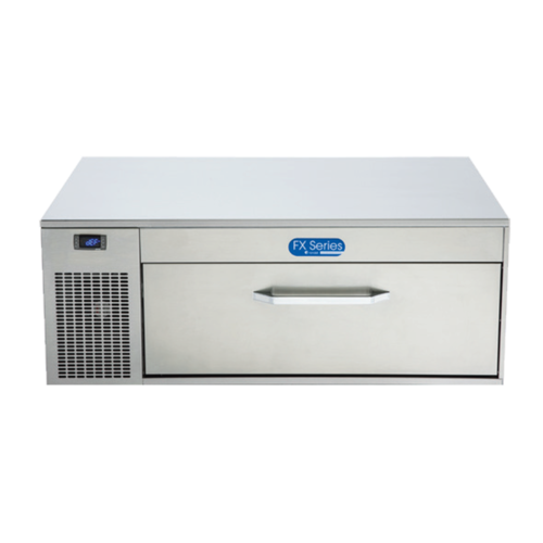 Randell FX-1-290 43.3"W One Drawer Stainless Steel FX Series Flexible Refrigerator or Freezer Base