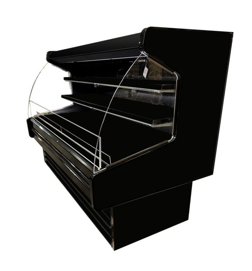 Howard McCray R-OD40E-6L-B-LED 75" W Dairy Curved End Open Merchandiser