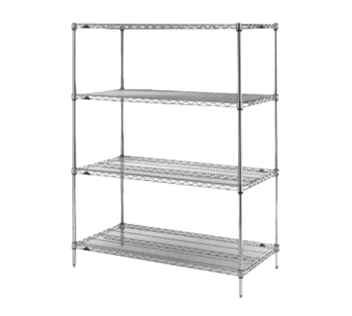 Metro 5A327C Super Adjustable Super Erecta Starter Shelving Unit 30"W Chrome Plated Finish