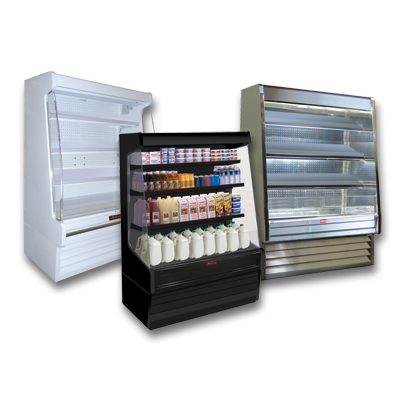 Howard McCray R-OD30E-3-B-LED 39" W Dairy Open Merchandiser