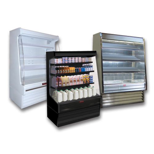 Howard McCray R-OD30E-12-B-LED 147" W Dairy Open Merchandiser