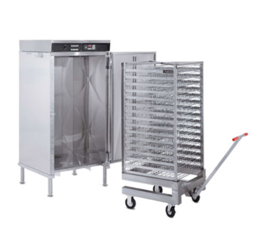 Cres Cor RR1332DE 32 Pan Capacity Stainless Steel Full Size Door Electric Controls Rethermalization and Hold Oven for Mobile Rack System - 208 Volts