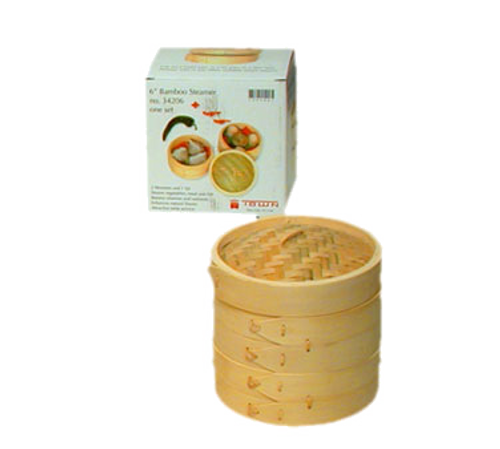 Town 34206 6" Bamboo Steamer Set