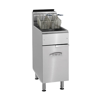 Imperial IFS-40-OP Gas 40 lb Fryer - 105,000 BTU