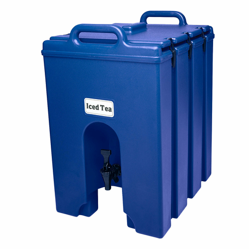 Cambro 1000LCD186 11-3/4 Gallon Navy Blue Beverage Carrier Plastic