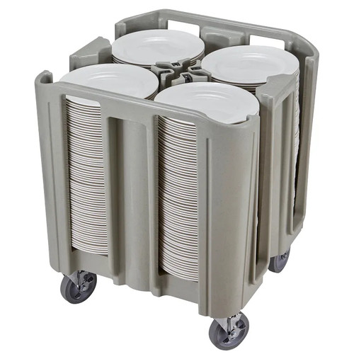 Cambro ADCSC480 Gray Dish Caddy with Handle