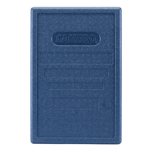 Cambro EPP180LID362 Blue Expanded Polypropylene Foam Cam GoBox Insulated Food Pan Carrier Lid Only