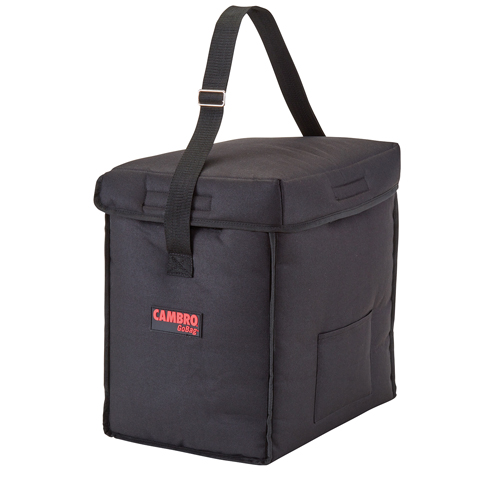 Cambro GBD13913110 GoBag Delivery Bag small 13" x 9" x 13" - 4 Cases