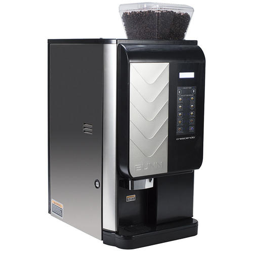 Bunn 44300.0201 Black Stainless Steel Bean to Cup Coffee Brewer - 120 Volts