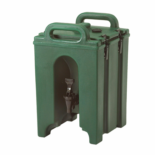 Cambro 100LCD519 1-1/2 Gallon Kentucky Green Beverage Carrier Plastic