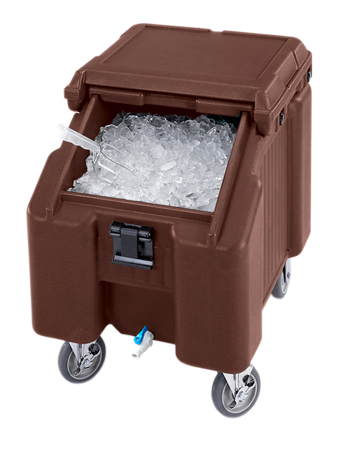 Cambro ICS100L131 SlidingLid Ice Caddy mobile 28-3/4"