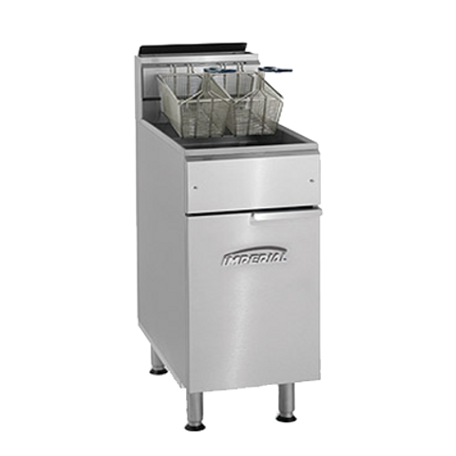 Imperial IFS-75 Gas 75 lb Fryer - 175,000 BTU