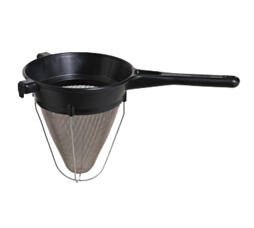 Matfer Bourgeat 017360MC 8" Stainless Steel Bouillon Strainer - 12 Piece/Master Case