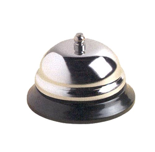 American Metalcraft CB338 3.38" Nickel Plated Stainless Steel Call Bell