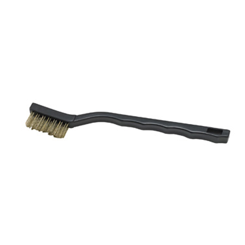 Winco BR-7B 7" Brass Mini Scratch Utility Brush