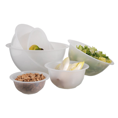 Matfer Bourgeat 116452 2-1/2 qt. Polypropylene Mixing Bowl