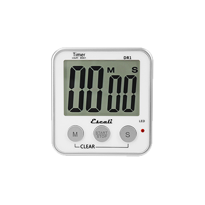 San Jamar TMDGXL 3-1/2" x 3-1/4" x 3/4" Digital Timer