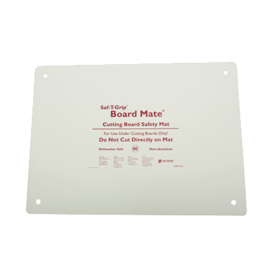 San Jamar CBM1622 16" x 22" Non-Absorbent Synthetic Rubber Cutting Board-Mate