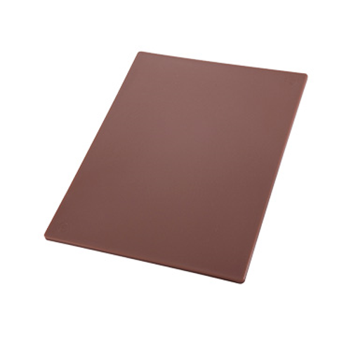 Winco CBBN-1218 12" x 18" x 1/2" Polyethylene Cutting Board