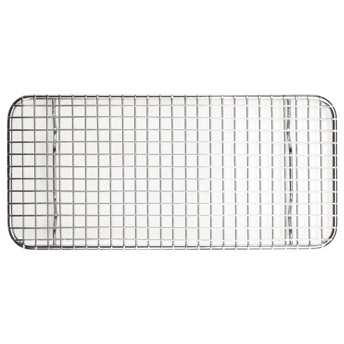 Winco PGWS-510 1/3 Size Stainless Steel Wire Pan Grate