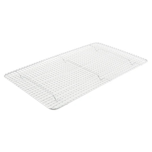 Winco PGW-1018 10" x 18" Chrome Plated Wire Pan Grate