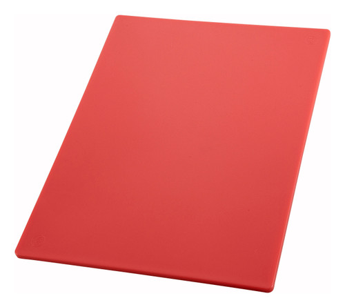 Winco CBRD-1824 18" x 24" x 1/2" Polypropylene Cutting Board
