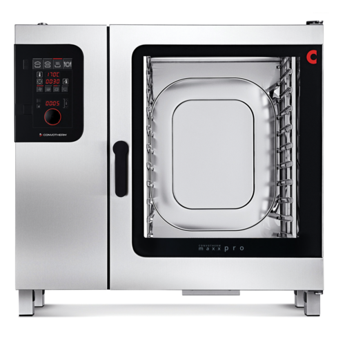 Convotherm C4 ED 10.20GB-N-NG 10 Pan Full Size Stainless Steel Natural Gas Convotherm Combi Oven and Steamer - 109,200 BTU