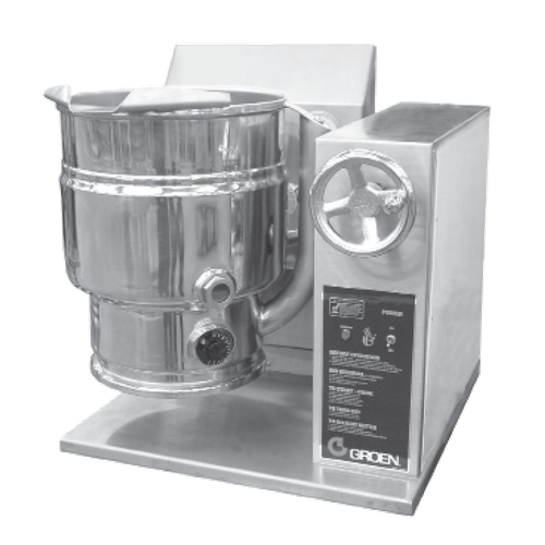 Groen TDHC-40A-NG 40 Quart 2/3 Jacket Natural Gas Tabletop Kettle - 52,000 BTU