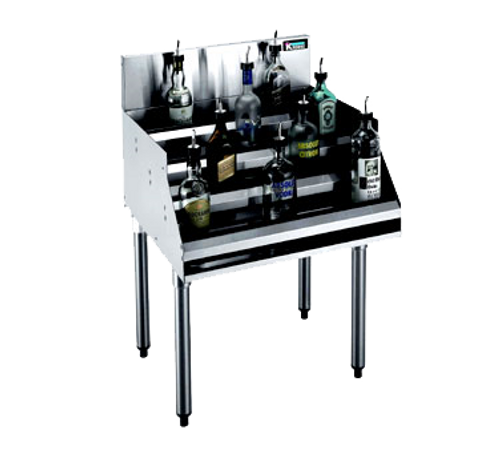 Krowne KR24-12RD 12"W x 24"D Underbar Liquor Bottle Display Unit