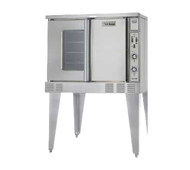 Garland SUMG-100 Summit Series Liquid Propane Single-Deck Convection Oven - 53,000 BTU
