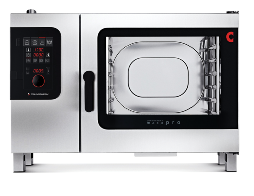 Convotherm C4 ED 6.20GB-N-LP 6 Pan Full Size Stainless Steel Liquid Propane Convotherm Combi Oven and Steamer - 68,200 BTU
