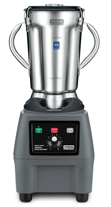 Waring CB15V 1 Gallon Variable-Speed Food Blender with Stainless Steel Container - 120 Volts, 3.75 HP