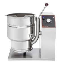 Groen TDHC-48C2T-LP 48 Quart 2/3 Jacket Liquid Propane Tabletop Kettle - 52,000 BTU