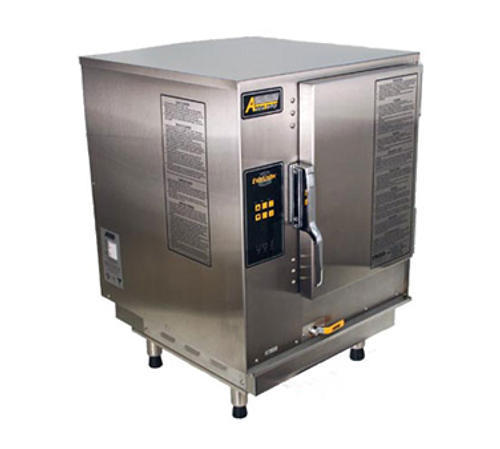 AccuTemp P61201E060-NG 6 Pans Natural Gas Countertop Connected Evolution Boilerless - 60,000 BTU