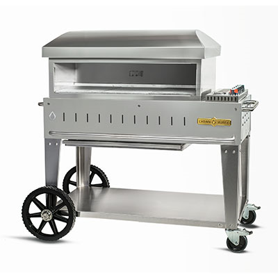 Crown Verity CV-PZ-36-MB Mobile Series Triple-Deck Pizza Oven Natural Gas 42,500 BTU