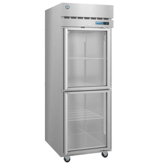 Hoshizaki R1A-HG 27.5" W One-Section Glass Door Reach-In Steelheart Series Refrigerator