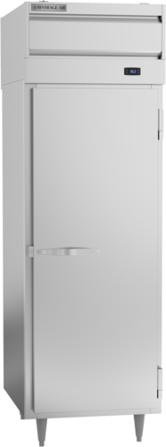 Beverage Air PRD1HC-1AS 26.5"W One-Section Solid Door Prestige Plus Refrigerator