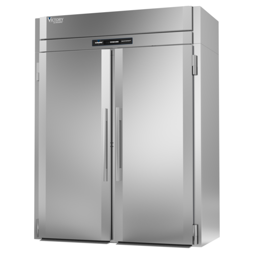 Victory RISA-2D-S1-XH-HC UltraSpec Series Extra High Refrigerator Featuring Secure-Temp Technology Roll-In Two-Section Self-Contained Refrigeration 70.3 cu. ft.