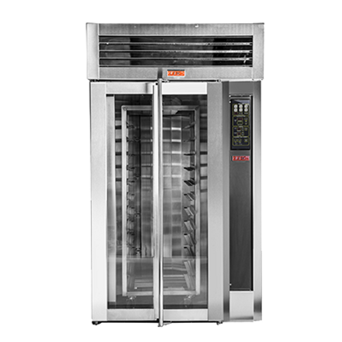 LBC Bakery LMO-MAX-G Gas Mini Roll-in Rotating Rack Oven - 125,000 BTU