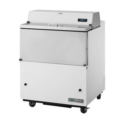 True TMC-34-HC 34"W Stainless Steel Door Milk Cooler