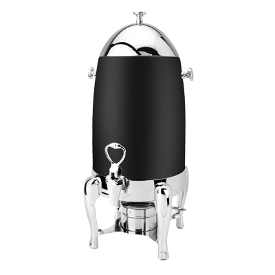 Eastern Tabletop 3135MB 5 Gal. Black Finish Stainless Steel Ballerina Coffee Urn