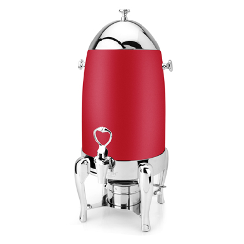 Eastern Tabletop 3133RD 3 Gal. Red Finish Stainless Steel Ballerina Coffee Urn