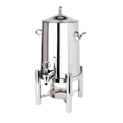 Eastern Tabletop 3125B 5 Gal. Brushed Finish Stainless Steel Pillar'd Coffee Urn