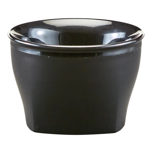 Cambro MDSHB5110 The Harbor Collection Black 5 oz Polypropylene Bowl - 48/Case