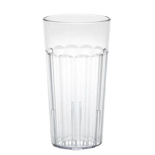 Cambro NT20152 22 oz. Clear Fluted Newport Tumbler - 36/Case
