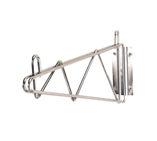 Advance Tabco SB-14-X Special Value Wire Shelving Wall Bracket 14" Single Mount Chrome Plated