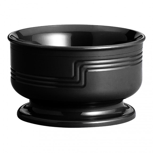 Cambro MDSB9110 9 Oz. Polypropylene Black The Shoreline Collection Bowl - 48/Case