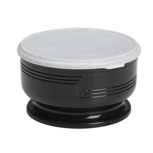 Cambro MDSB9110 9 Oz. Polypropylene Black The Shoreline Collection Bowl - 48/Case